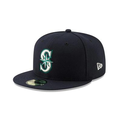 Кепка Оригинальная С Прямым Козырьком MLB 7 ACPERF SEAMAR GM 25J [New Era] SEA/Игра 5/8