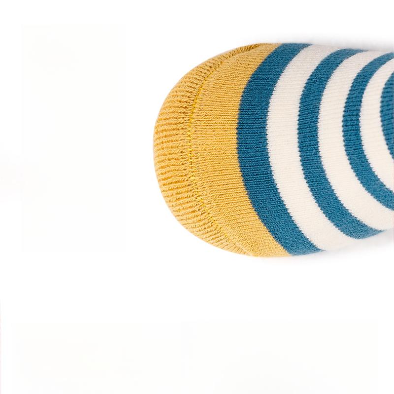 3 пары/лот Детские гольфы до колена Детские для девочек и мальчиков Мягкие хлопковые длинные носки Милые испанские полосатые однотонные детские носки для 0-3 лет