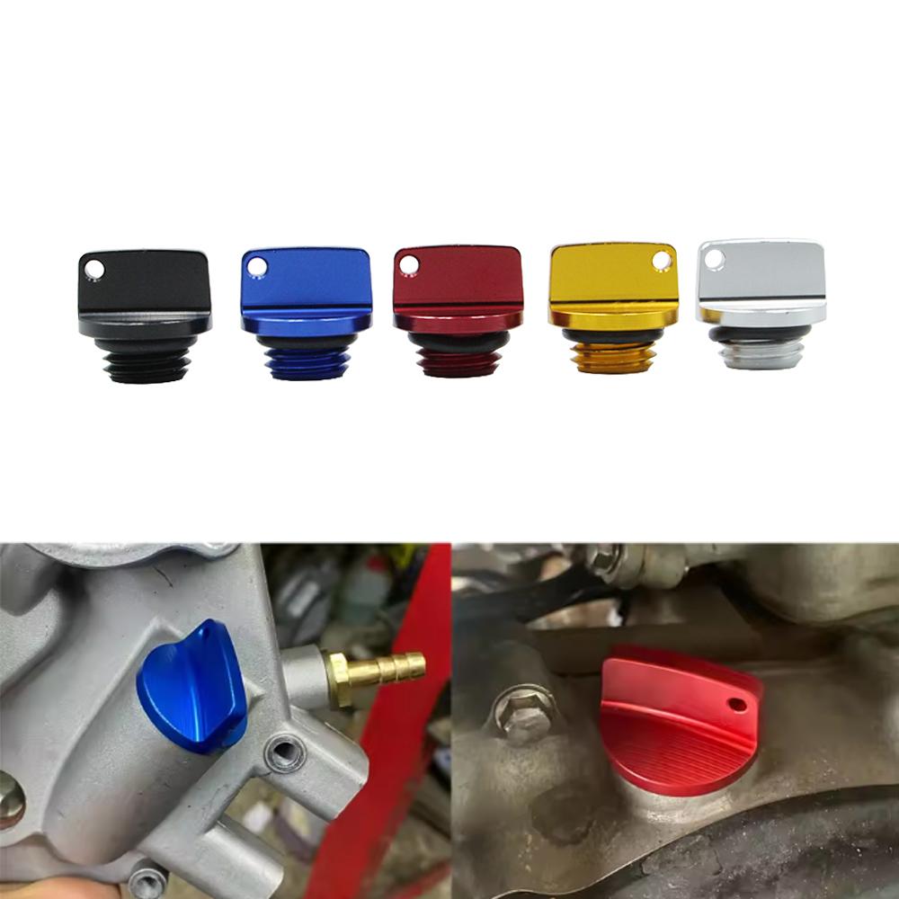 CNC M20*2.5 Aluminum Motorcycle Oil Filler Cap Plug For Honda Yamaha Suzuki Kawasaki Ducati Dirt Bike Motocross Accessories