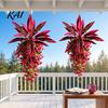 Faux Botanical Decor for Balcony Artificial Flowers, Plants Hanging Outdoors, UV Resistant DIY Flower Arrangements Events Indoor Outdoor Greenery