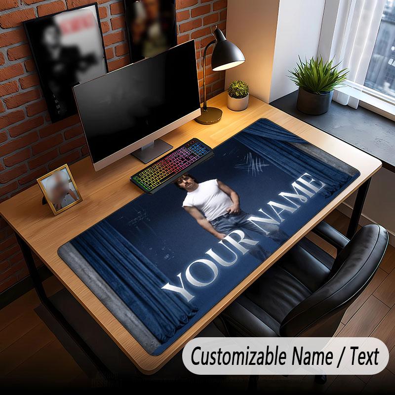 Custom Name Extended Mouse Pad,Benson Boone Gaming Desk Mat For Home Office Desktop Decor