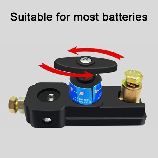 Battery Disconnect Isolator Switch Car Battery Power-off Cut Off Switch 12V 24V Universal