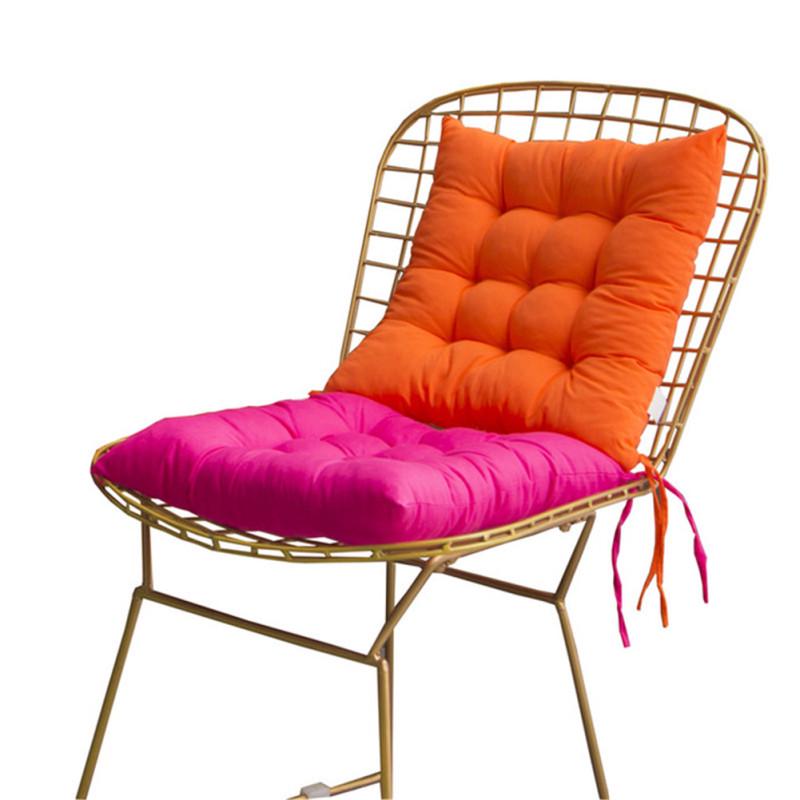 Мягкая удобная однотонная подушка для сиденья, не выцветает, квадратная напольная подушка, не образующая катышков, подушка для стула