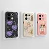 For Xiaomi Redmi Note 13 12 14 Pro 13R 12R 14S Phone Case Pretty Purple Lover Heart Pattern Soft Silicone High Quality Anti Slip Shell For Redmi Cover