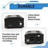 Buerjia 1-Channel 48V Phantom Power Supply with XLR 3-Pin Microphone Cable for Music Recording Equipment