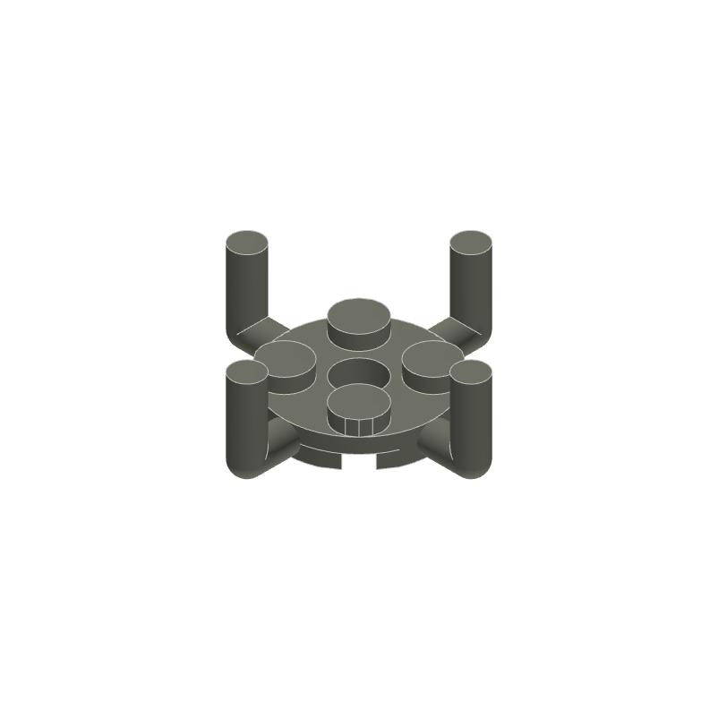 50pcs MOC parti 98284 piastra rotonda 2x2 mattoni compatibili fai da te Assmble blocchi di particelle bambino Puzzle cervello