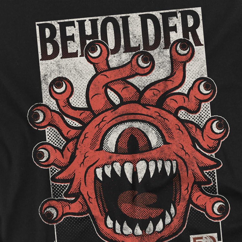 Dungeons & Dragons Mens Beholder Vintage 50th T-Shirt