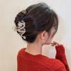 With Pearl Hair Comb Dragon Shaped Rhinestone Hairpin New Shark Clip  Hair Accessories