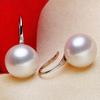 Twinkle Trinket Women Imitation Pearls Ball Hook Earrings Eardrops Bridal Wedding Party Jewelry