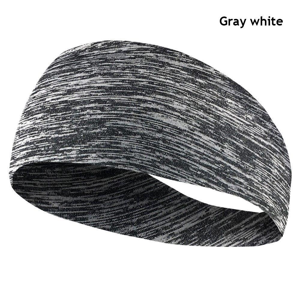 Unisex Cycling Gym Sport Hair Bands Sweat Headband Sweatband Stretch