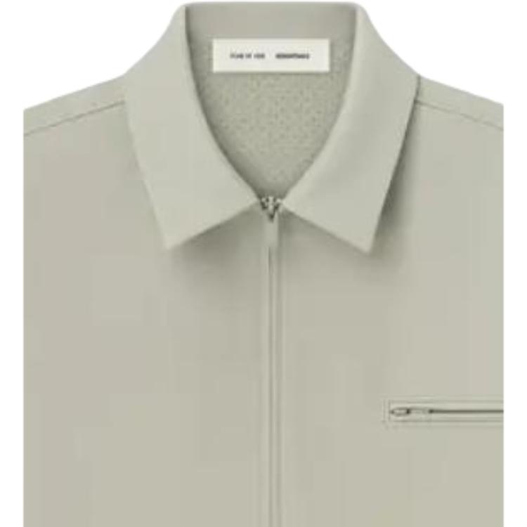 Fear of God Essentials Куртка из плотного холста Abbey Stone Унисекс Верхняя одежда Бежевый 202SP258066F