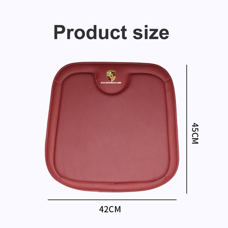 For Porsche Cayenne Panamera Macan 911 718 Taycan Boxster Cayman 918 Pajun Car Seat Cushion Breathable Comfortable Cushion Cover