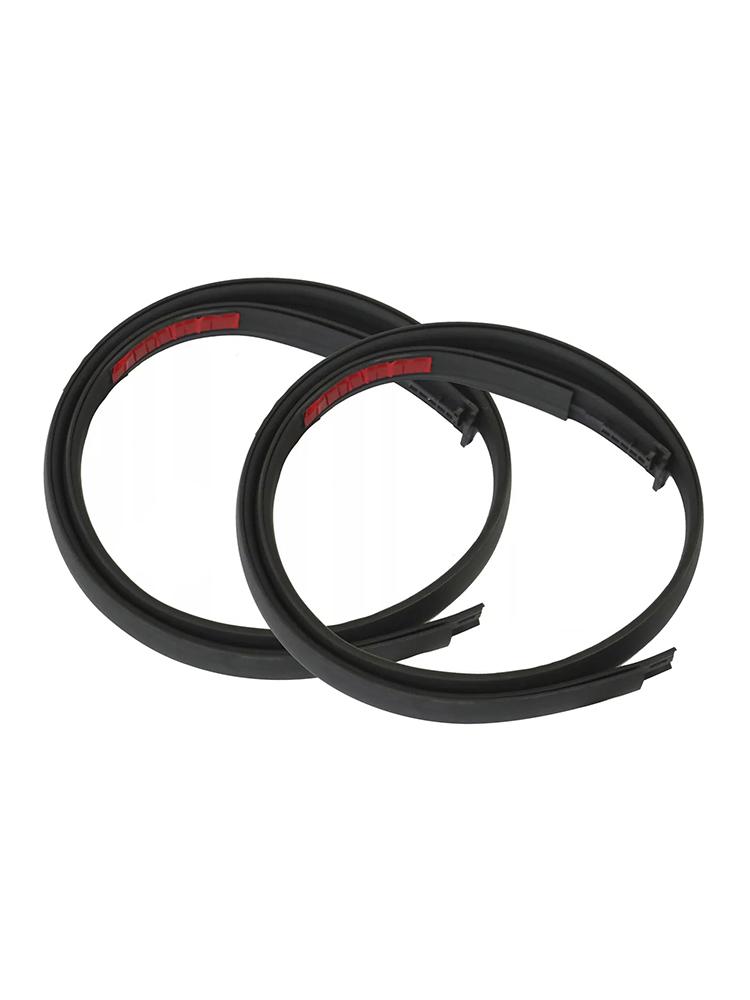 2PCS Roof Drip Molding Trim Rubber For Toyota Tundra DOUBLE CAB 2007-2020