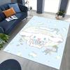 Cinnamoroll Anime Cartoon Design Office Chair Mat Non-Slip Carpet Suitable for Home Decor Living Room Bedroom Game Room Dormitory Gift All Seasons.E02
