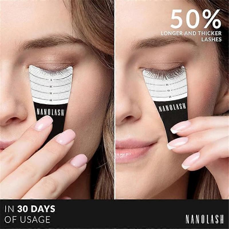 Nanolash Кондиционер для ресниц 3 мл - Усилитель роста ресниц для длинных, густых ресниц - Сыворотка для усиленного роста ресниц