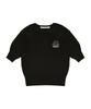 LARTIGENT Lk Cable Half Sleeve Knit(Black)