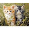 Frame Cat Painting By Numbers For Adults Diy Kits Handpainted Animals On Canvas Picture Drawing Coloring By Number Home Decors 40x50cm