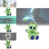 Плюшевая игрушка Медведь Инопланетянин из коротковорсового плюша для детей и коллекционеров