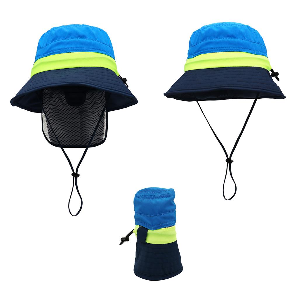 Новая защита шеи детская солнцезащитная шляпа-панама для девочек, детская шляпа от солнца с защитой от УФ-лучей, летняя