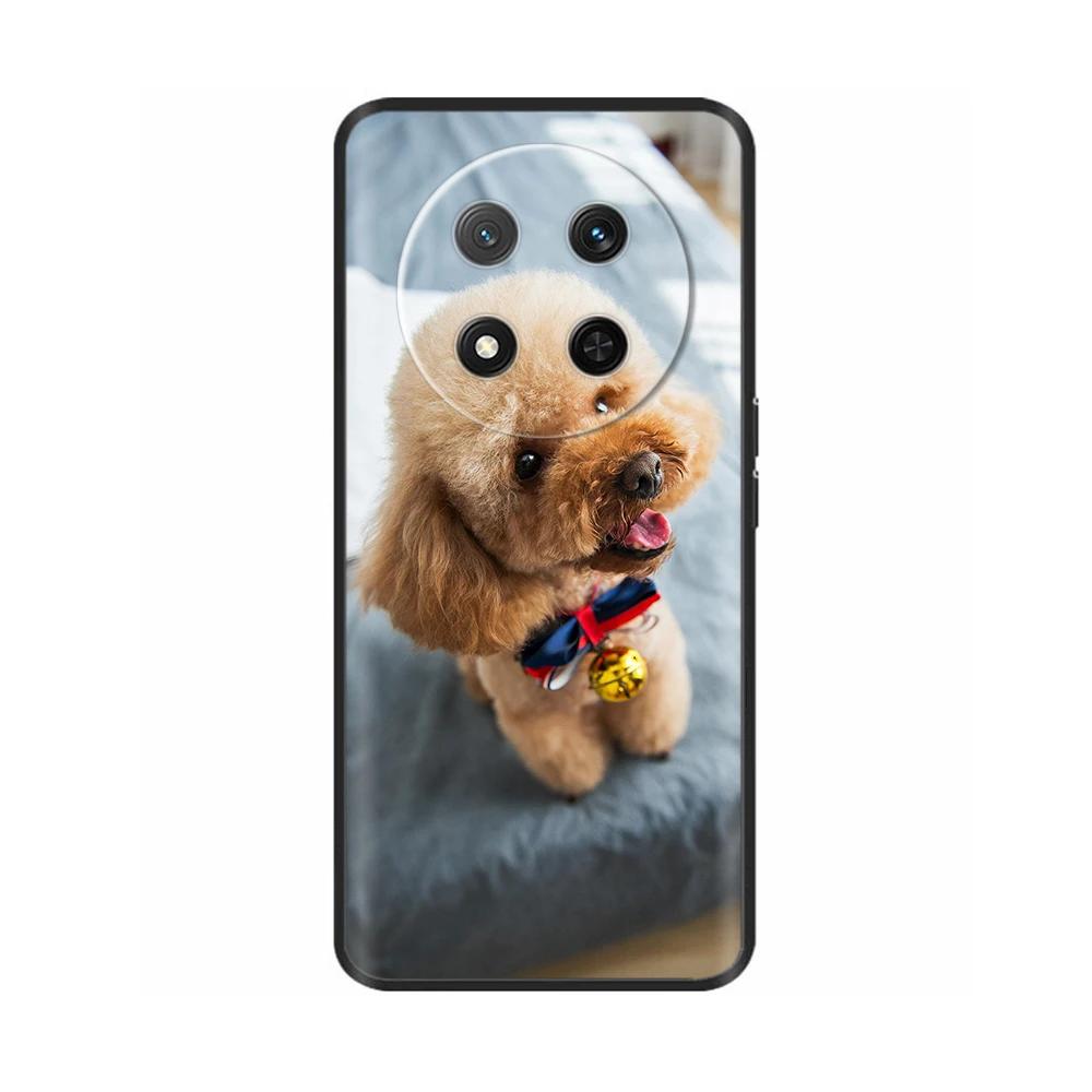 Чехол для Honor Magic7 Lite 5G Цветочный Мягкий Силиконовый Чехол Для Coque Honor Magic7 Lite Чехол Magic 7 Чехол для Телефона Magic7 Pro