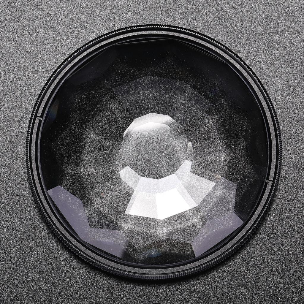 77mm Kaleidoscope Prism Camera Glass Filter Variable Number of Subjects SLR Photography Accessories