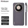Pinkson Huawei Mate80 Pro Max Case Vectran Fiber 400D Woven Kevlar Aramid Carbon Fiber Texture Protective Ultra-Thin Matte Hard Full-Coverage
