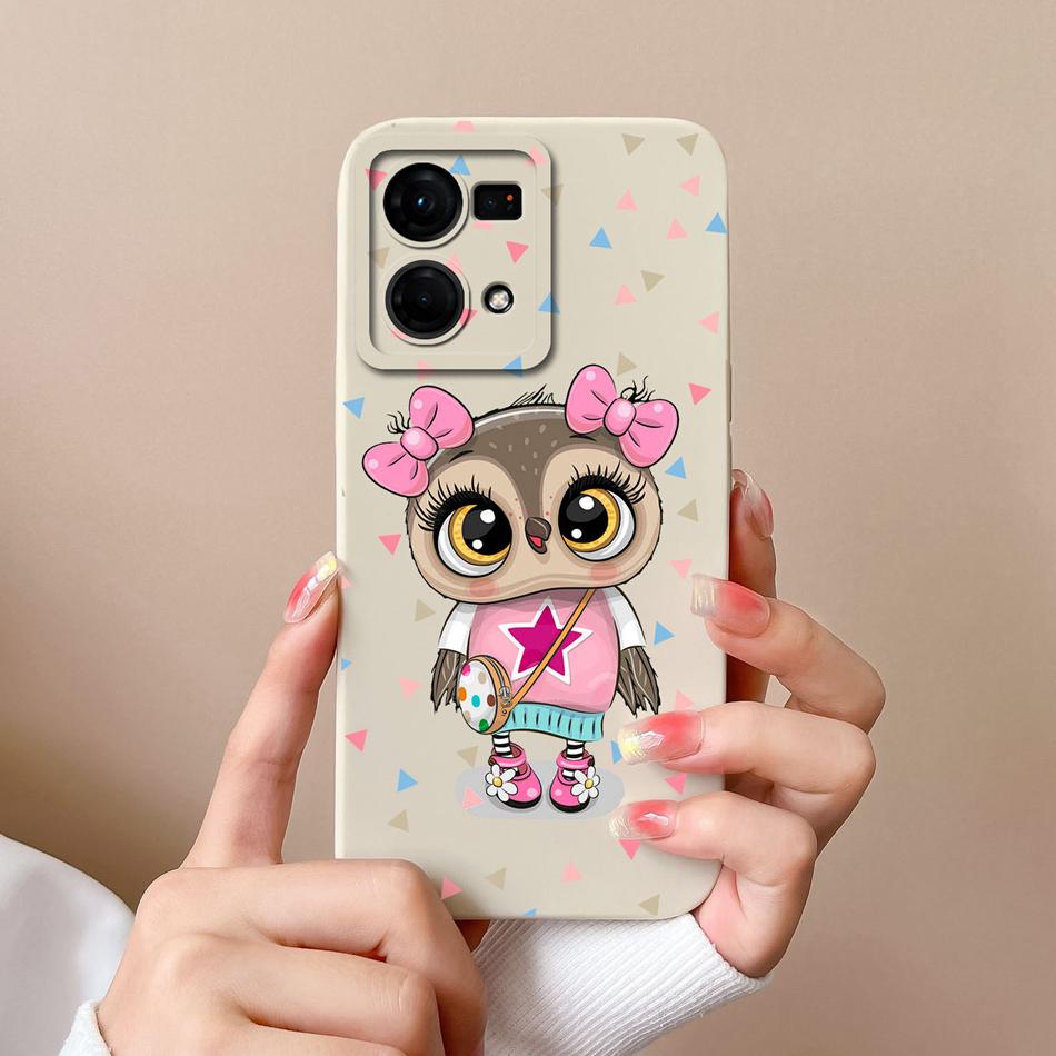 For Oppo F21 F21S Pro 4G 5G Phone Case New Fashion Liquid Silicone Camera Protection Back Cover For Oppo F 21 S Pro Funda Bumper
