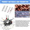 Automotive Connector Terminal Pin Wire Harness Crimp Kit 1-3.5mm Male Female Plug Removal Tool