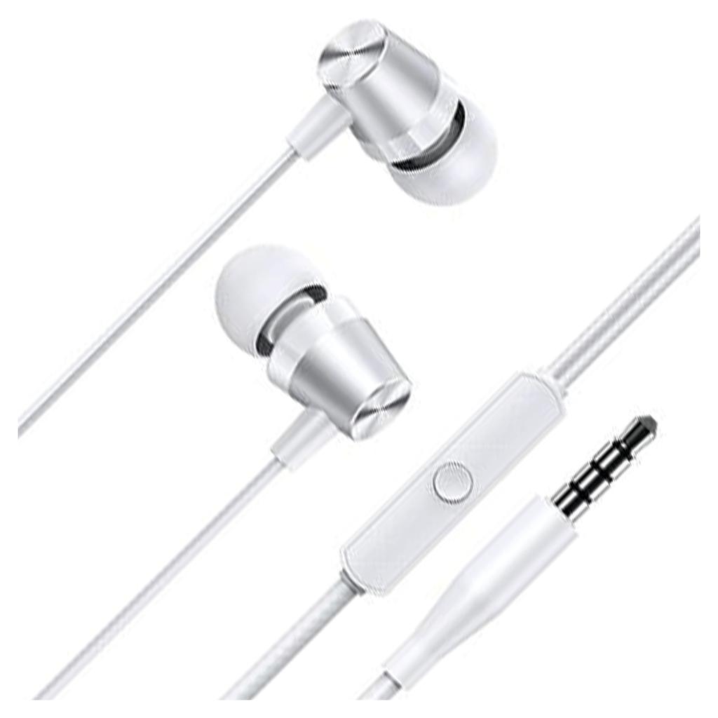 Usams Słuchawki Stereo Ep-42 3,5 Mmfor Set 1Szt. Biały/White Sj475Hs02-1