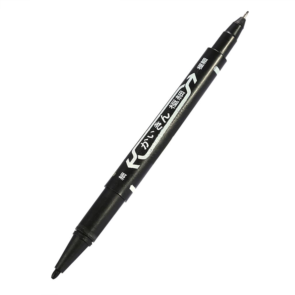 10PCSCelsiusBox Black Double Ended Skin Tattoo Pi cing Positioning ing Pen Tool