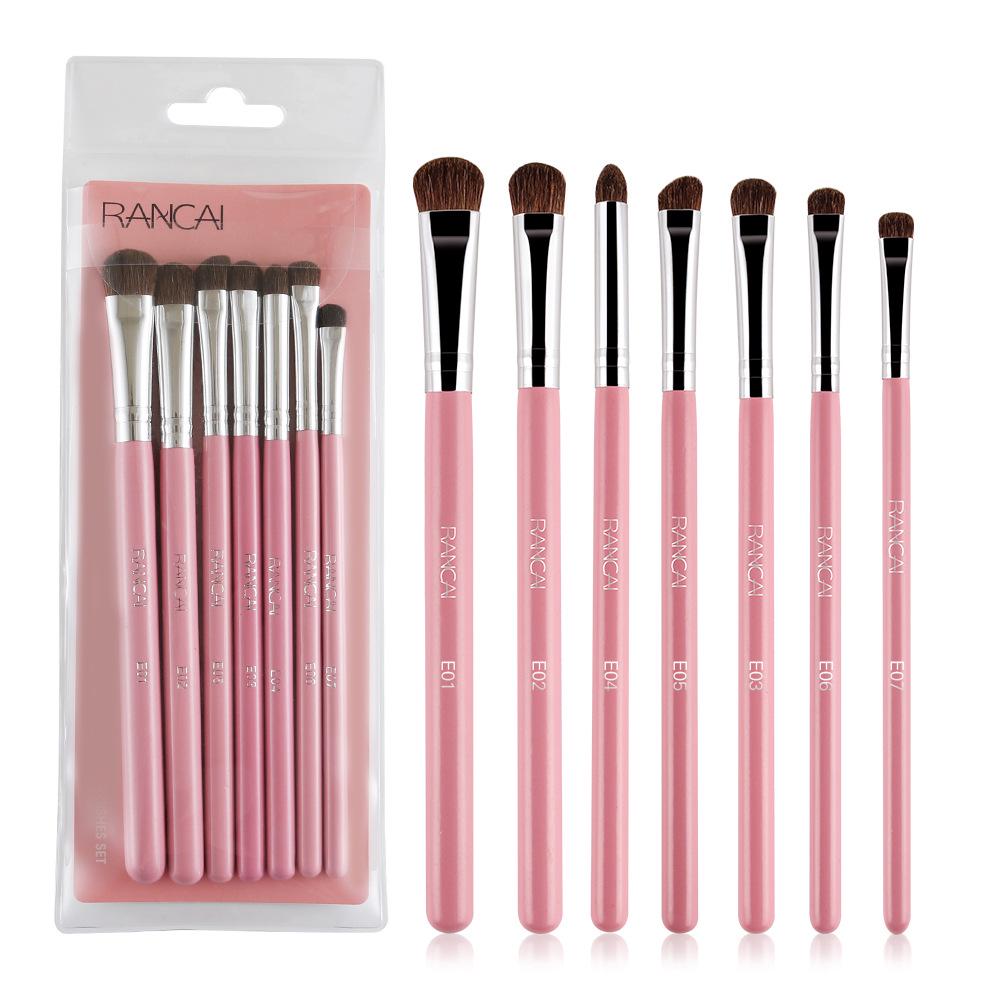Makeup Tool 7Pcs/set Eye Brushes Set Eyeliner Shadow Blend Pencil Makeup Brush