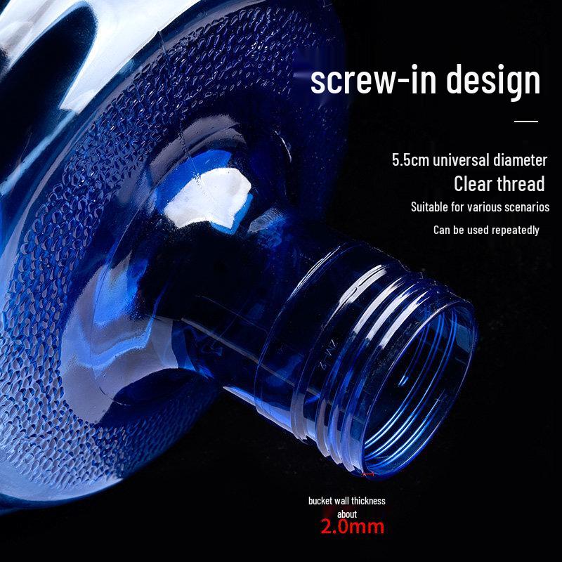 Портативное ведро-диспенсер для воды Xihe 5 л из ПЭТ с напорным насосом