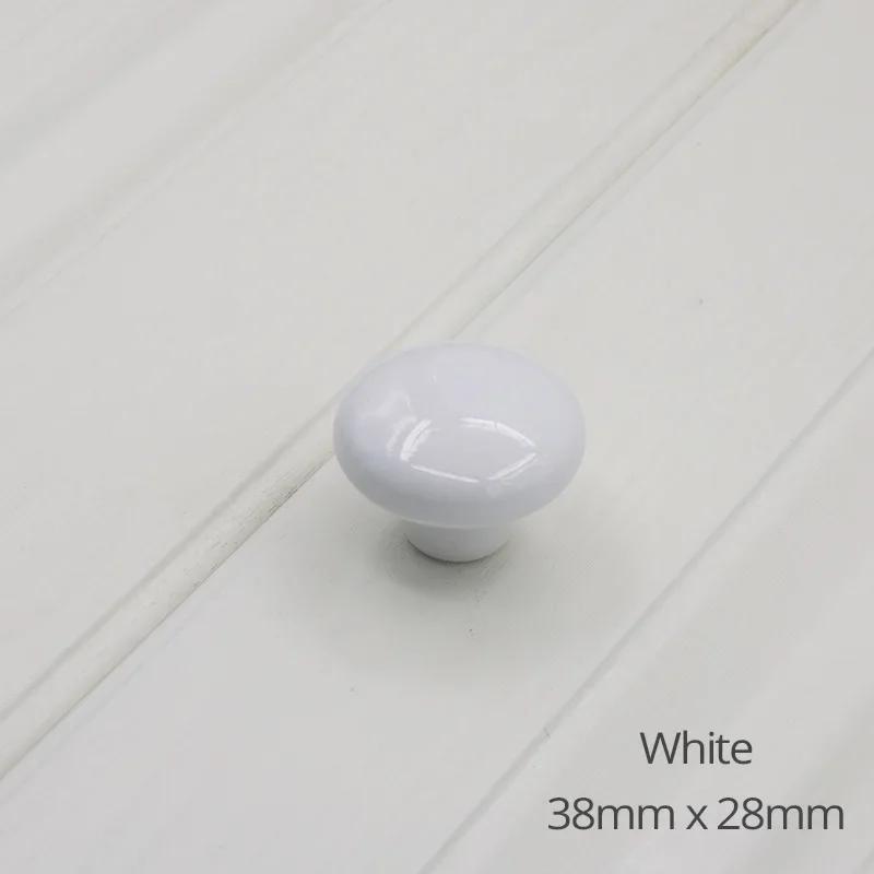 Candy Color Knobs Ceramic Drawer Knobs Cabinet Pulls  Round Furniture Kitchen Handle Furniture Handle for Kids Room Hardware