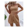 Women's Camisole Ribbed Shorts Set Pajamas & Sleepwear Sets