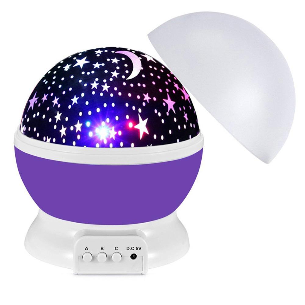 Colorful Star Projector Light Rotating Atmosphere Lamp Portable Galaxy LED Projector  Home Decor