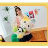 Panda With Cat Plush Toys Cartoon Stuffed Dolls Room Decorations Gifts Kids