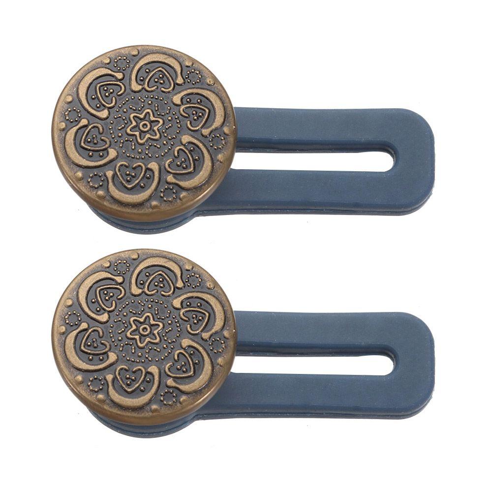 Крючки Брюки для беременных Швейные принадлежности Пояс Расширитель брюк Джинсы Убирающаяся пуговица