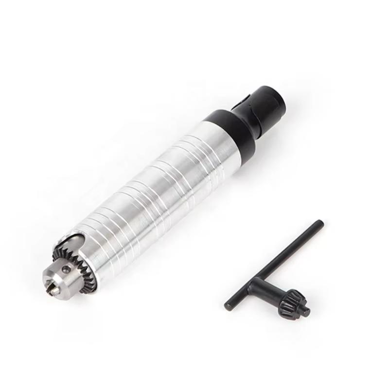 4/6mm Jewelry Tools Steel Hanging Grinder Engraver Multifunctional with Flexible Shaft Tube Extension Steel Hand Piece Chuck