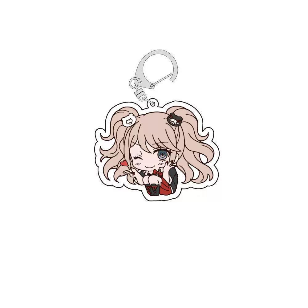 Акриловый брелок Danganronpa, Наэги Макото Кигири Кёко Эносима Дзюнко Подвеска на сумку Аниме-аксессуары