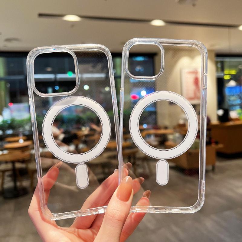 Прозрачный чехол с поддержкой MagSafe для iPhone 17 Pro Max