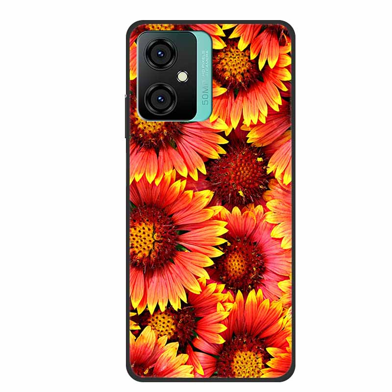 For Blackview Oscal C70 Case Soft Silicone TPU Back Cover for OscalC70 Fundas Blackview C70 Phone Cover Iridescent Marble Bumper