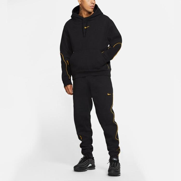 Nike X NOCTA Худи из флиса Drake Азиатский размер 'Черный' Мужское DA4104-010