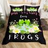 Tree Frog Frog Animal Quilt Cover Bedding Three-Piece Quilt Cover Independent Station