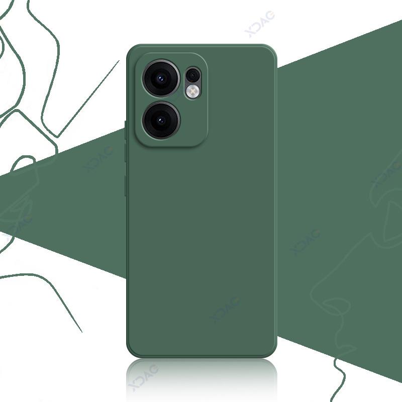 Роскошные квадратные жидкие силиконовые чехлы для OPPO Reno 13F Reno13 F 4G 5G Reno13F 6.67" 360 мягкий чехол для телефона водонепроницаемые сумки