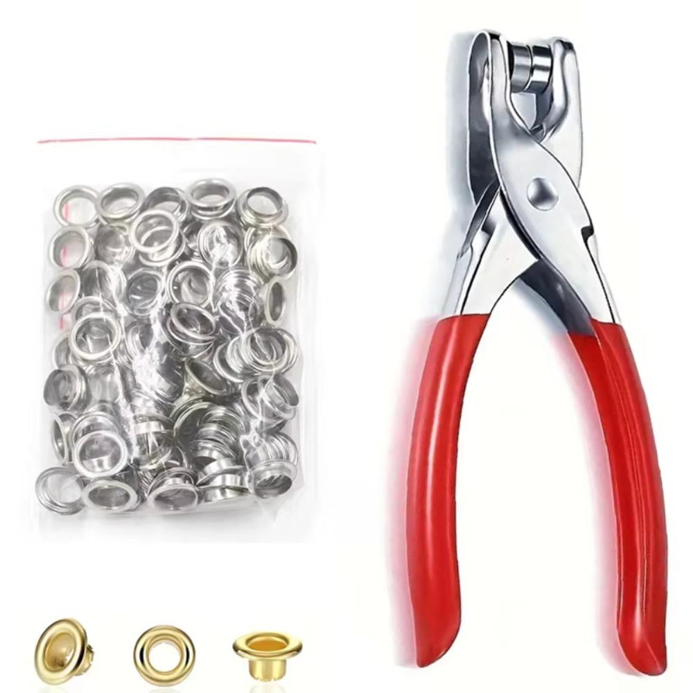 With Eyelets Grommet Eyelet Plier Set Installation Grommet Tool Kit Metal Pliers For Leather Cloth