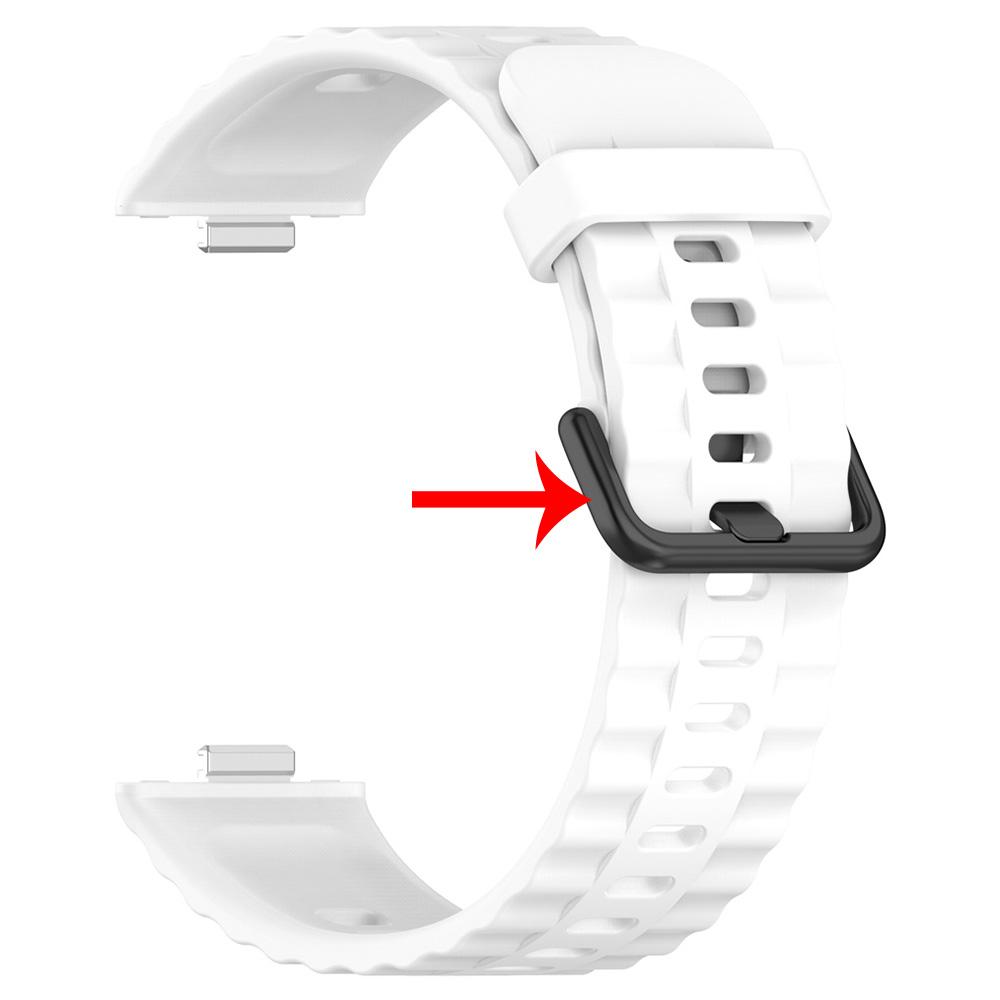 Для Huawei Watch Fit 4/4pro ремешок на запястье регулируемый браслет с черной пряжкой ремешок для часов Huawei Watch Fit 3