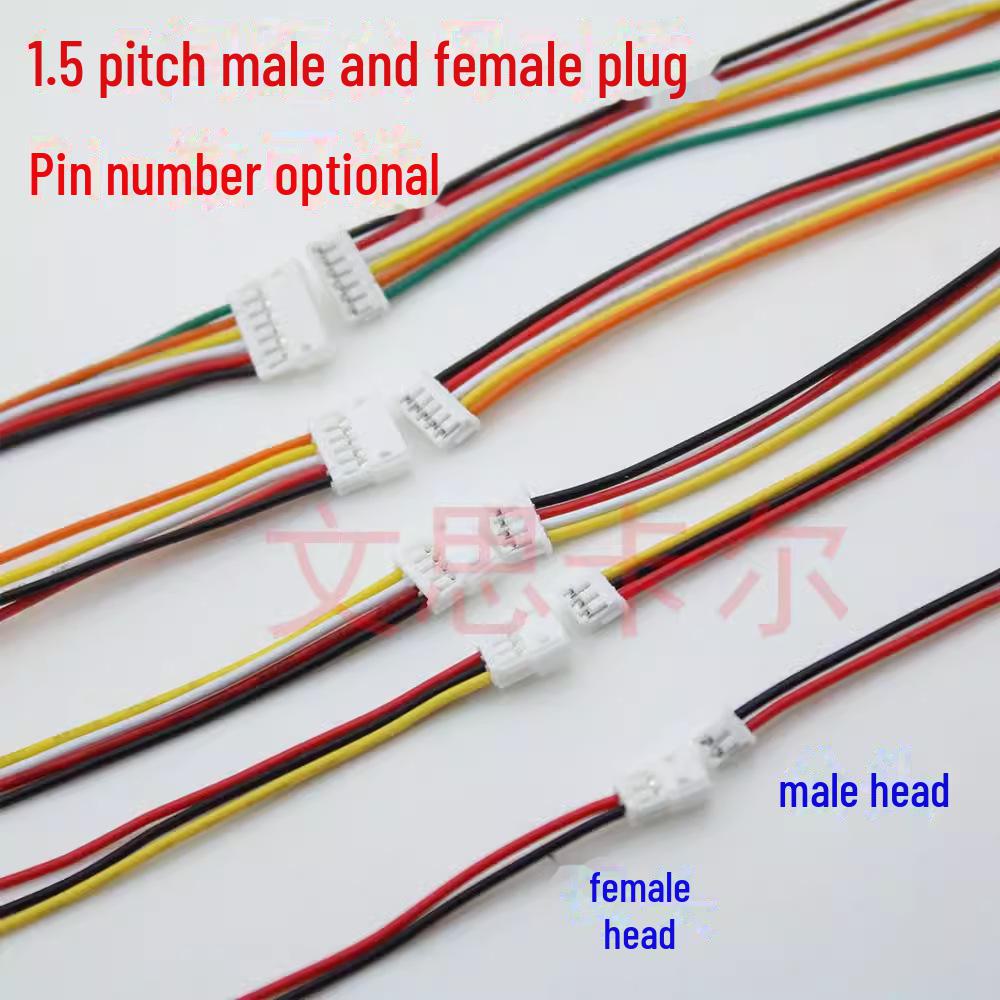 ZH 1,5 мм шаг 2P6P штекер-гнездо клеммный провод с соединителем