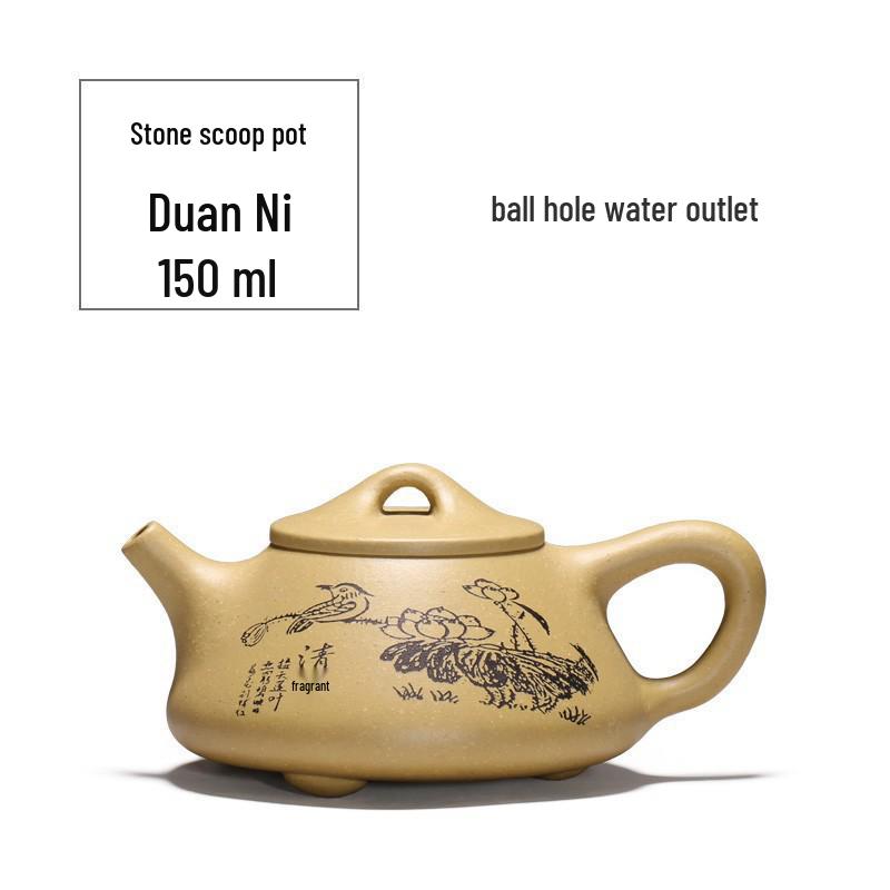 Набор чайников ручной работы из фиолетовой глины Исин – Чайный сервиз в стиле кунг-фу с различными формами чайников (Сертификат включен)