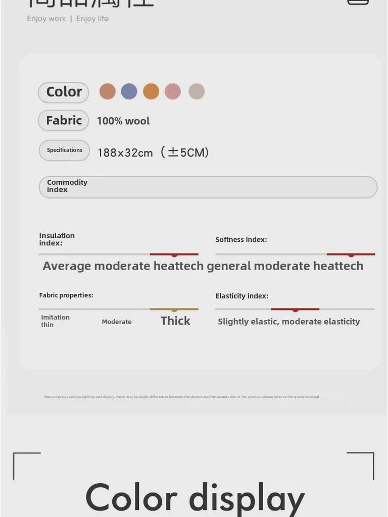 Роскошный шерстяной шарф для женщин: Элегантная осенне-зимняя шаль на шею, идеально подходит для пар, согревает родителей