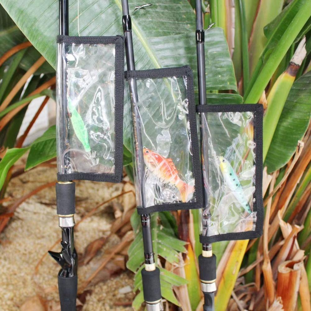 Transparent PVC Lure Bag Protective Case Hook Protective Wraps  Crankbaits Spoons